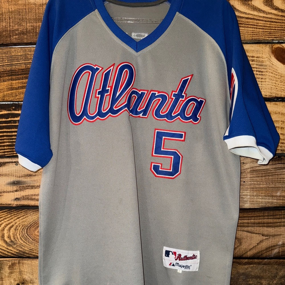 Freddie Freeman Atlanta Braves Jersey Large
